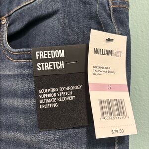 William Rast Women's Blue Skinny Jeans NWT